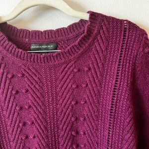 Banana Republic Sweater - Wine Color, Size M